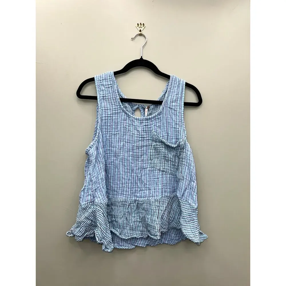 Free People Free Est Coastal Boho Beachy Matching Set Small
